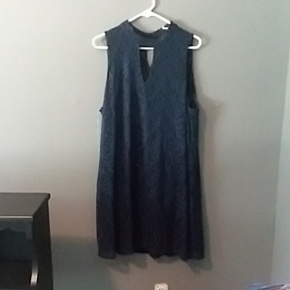 Blue dress